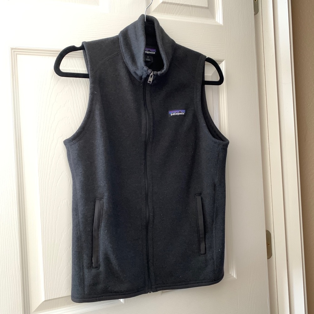 patagonia women’s vest - black